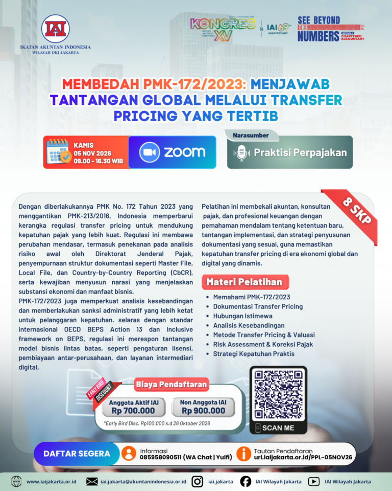 Membedah PMK-172/2023: Menjawab Tantangan Global Melalui Transfer Pricing yang Tertib